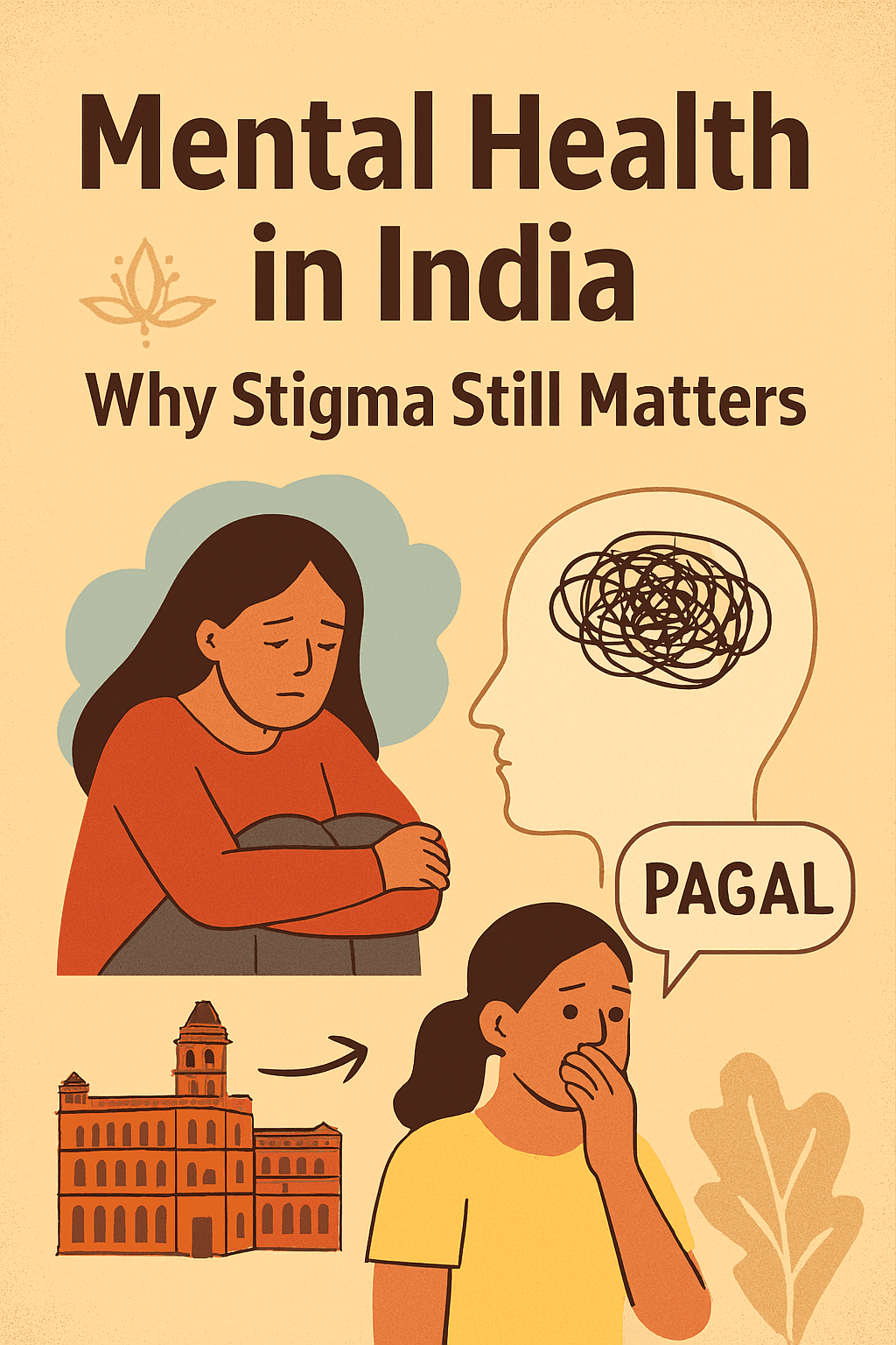 🧠 Breaking the Silence: A History of Stigma and Mental Health in India